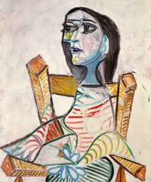 Retrato de una mujer, de Picasso, de 1938