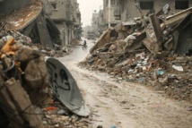 Una calle de Gaza Una calle de Gaza