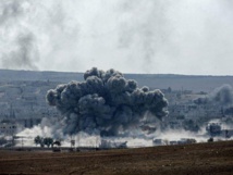 Los yihadistas intentan de nuevo cercar la ciudad siria kurda de Ain al Arab Los yihadistas intentan de nuevo cercar la ciudad siria kurda de Ain al Arab