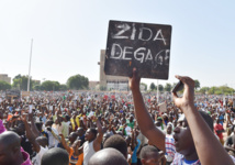 Manifestantes en Burkina Faso Manifestantes en Burkina Faso