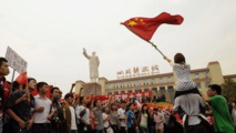 Manifestantes nacionalistas en China