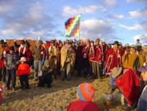 Aimaras celebrando el año nuevo el 21 de junio Aimaras celebrando el año nuevo el 21 de junio