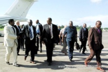 El presidente de la CAF llega a Guinea Ecuatorial El presidente de la CAF llega a Guinea Ecuatorial