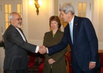 De izquierda a derecha, Zarif, Ashton y Kerry De izquierda a derecha, Zarif, Ashton y Kerry