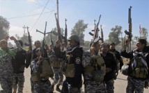 Milicianos iraquíes contrarios al estado islámico