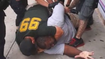 El momento del asesinato de Eric Garner El momento del asesinato de Eric Garner
