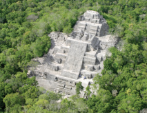 Ciudad de Calakmul, en el sur de México