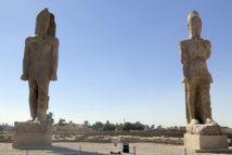 Las estatuas de los faraones