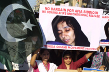 Manifestantes en Pakistán piden la liberación de Aafia