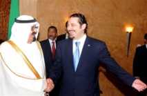 El rey saudí Abdulá-izquierda-y Saad al Hariri El rey saudí Abdulá-izquierda-y Saad al Hariri