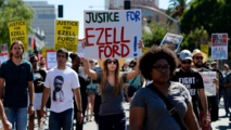 Manifestantes piden justicia por la muerte de Ezell Ford Manifestantes piden justicia por la muerte de Ezell Ford