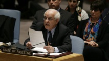 El representante palestino ante la ONU El representante palestino ante la ONU