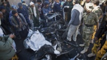 Al menos 37 muertos en atentado contra una academia de policía en Yemen Al menos 37 muertos en atentado contra una academia de policía en Yemen