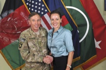 David Petraeus y Paula Broadwell David Petraeus y Paula Broadwell