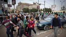 Manifestantes en El Cairo