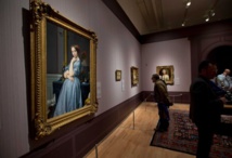 Uno de los cuadros de la exposición Uno de los cuadros de la exposición