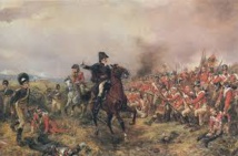 El duque de Wellington en un cuadro sobre la batalla El duque de Wellington en un cuadro sobre la batalla