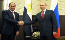 As Sisi-a la izquierda-y Putin As Sisi-a la izquierda-y Putin