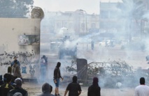 Manifestantes en Bahréin