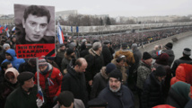 Manifestación en homenaje a Nemtsov Manifestación en homenaje a Nemtsov