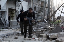 Rebeldes en Alepo Rebeldes en Alepo