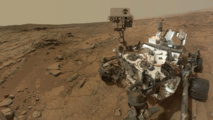 La sonda Curiosity, en Marte