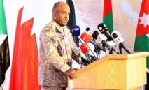 El portavoz de la coalición Ahmed Al Asiri El portavoz de la coalición Ahmed Al Asiri