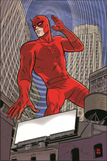 Un dibujo de Daredevil