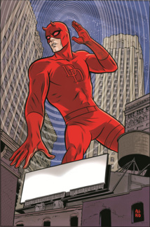 Un dibujo de Daredevil Un dibujo de Daredevil