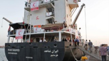 Un barco iraní con ayuda humanitaria en Yemen Un barco iraní con ayuda humanitaria en Yemen