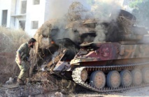 Un miliciano de Annusra en Ariha Un miliciano de Annusra en Ariha