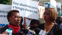 Manifestantes dominicanas de origen haitiano piden tener derechos en la República Dominicana Manifestantes dominicanas de origen haitiano piden tener derechos en la República Dominicana
