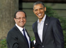 Hollande-a la izquierda-y Obama Hollande-a la izquierda-y Obama