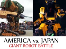 Los dos robots gigantes Los dos robots gigantes