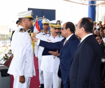 Sisi, en una ceremonia de graduación de policías