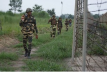 Guardias de fronteras indios Guardias de fronteras indios