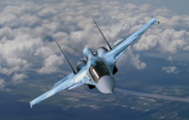 El avión de combate Su-34