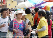 Turistas chinos en Rusia