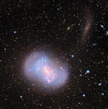 La galaxia enana NGC 4449 La galaxia enana NGC 4449