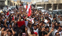 Manifestantes en Bahrein