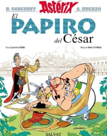 La portada de El papiro del César La portada de El papiro del César