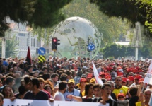 Manifestación en Turquía