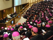 Los obispos en el sínodo