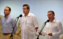 Los congresistas y senadores colombianos, en Cuba Los congresistas y senadores colombianos, en Cuba