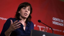 La dirigente del Bloco de Esquerda, Catarina Martins La dirigente del Bloco de Esquerda, Catarina Martins