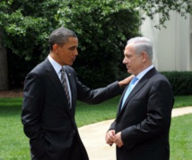 Obama-a la izquierda-y Netanyahu Obama-a la izquierda-y Netanyahu