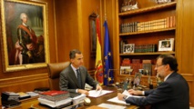 El Rey Felipe VI-a la izquierda-con Mariano Rajoy El Rey Felipe VI-a la izquierda-con Mariano Rajoy