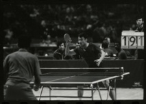 Uno de los partidos de ping pong entre China y Estados Unidos en 1971