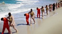 Miembros del estado islámico en Libia