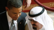 Obama-a la izquierda-y el rey Abdulá